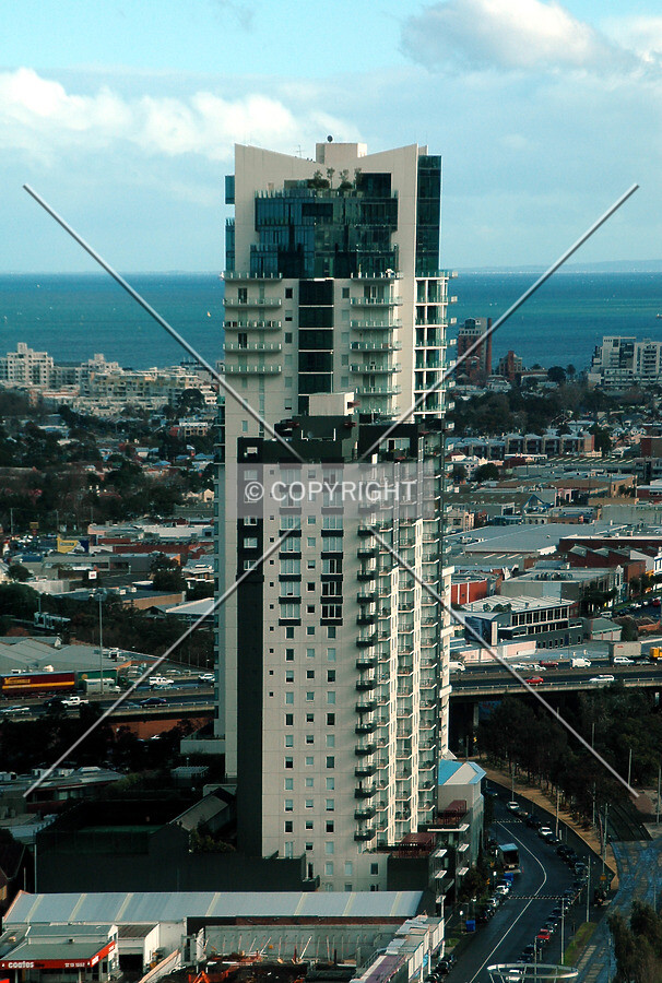 As seen from Crown Towers
