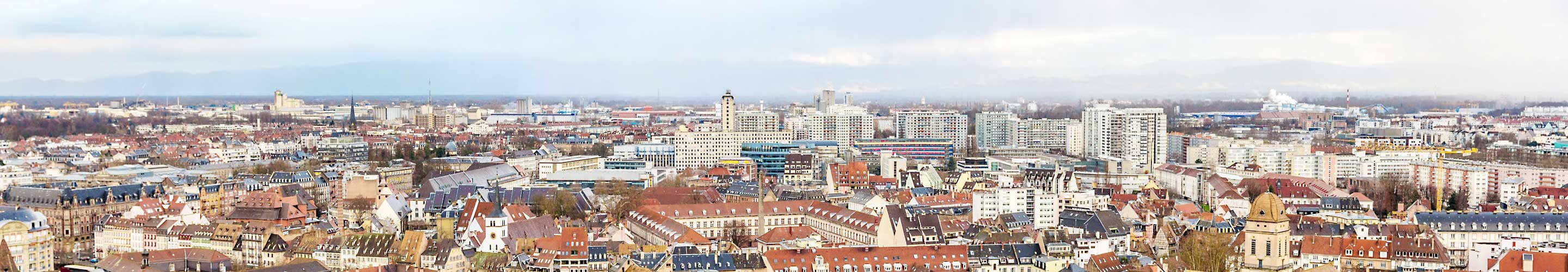 Panorama of Strasbourg