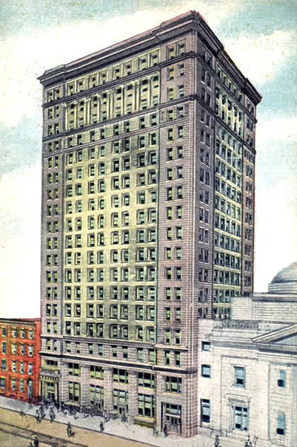 View from the southeast