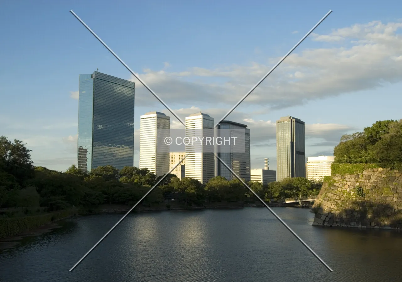 View from Osaka Castle Park