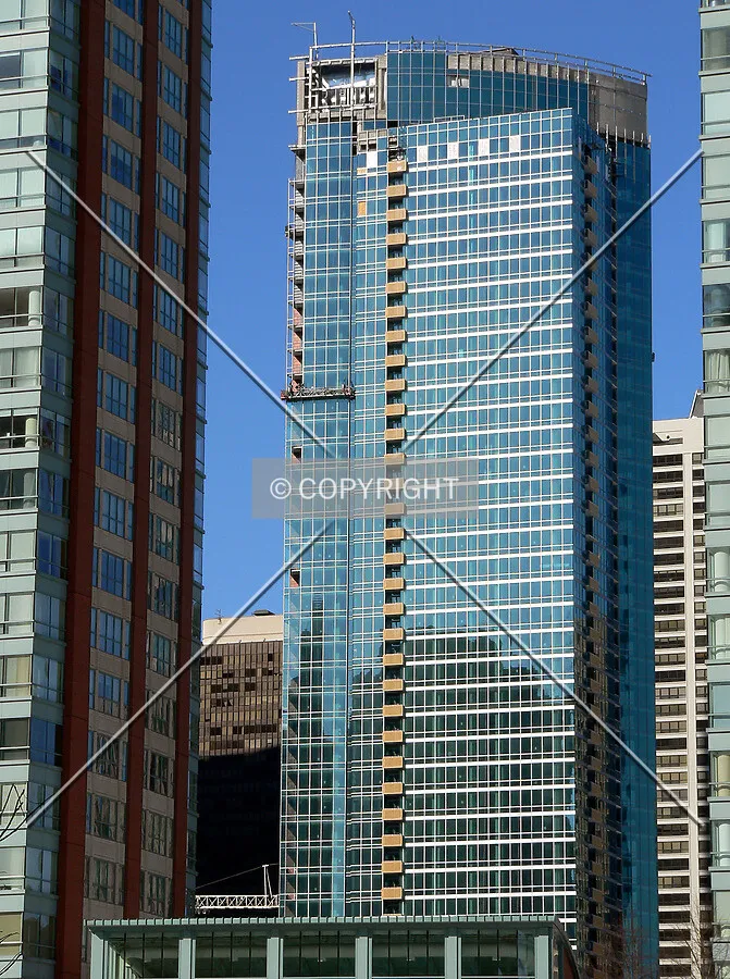 View to the north from Wacker Drive