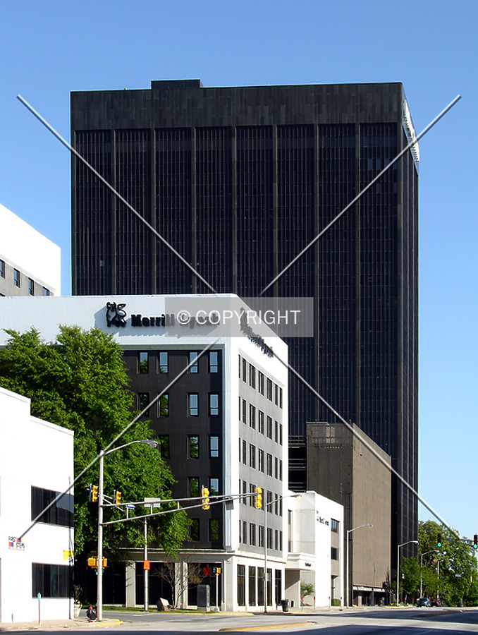 Looking southeast from Sumter Street