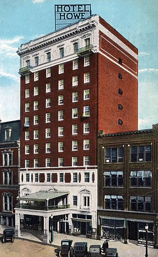 View from the southwest