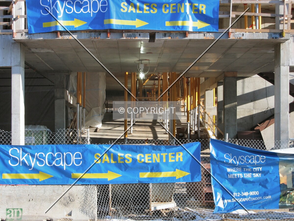 Parking ramp entrance, from 10th Street South