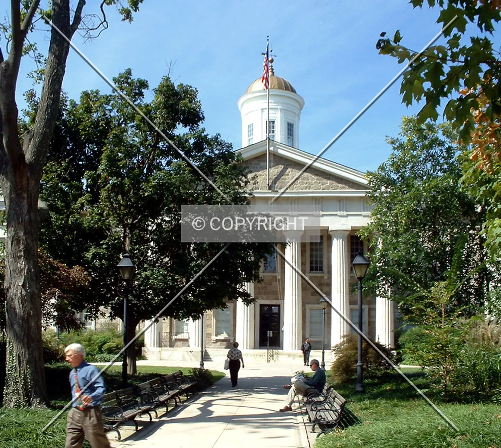 Courthouse main entrance from the east