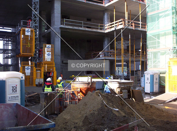Works on the base area