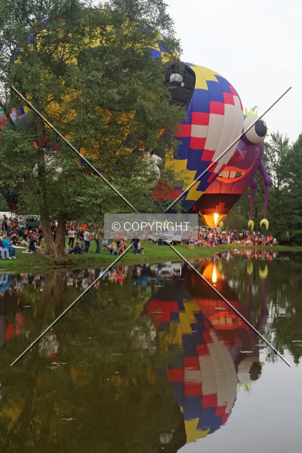 Hot air balloons; August 20, 2016