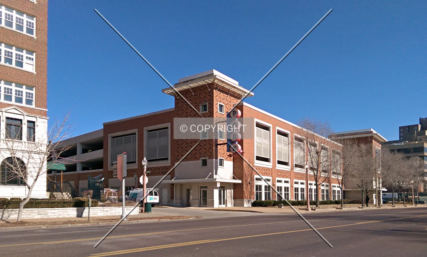 View from the southwest; January 30, 2015
