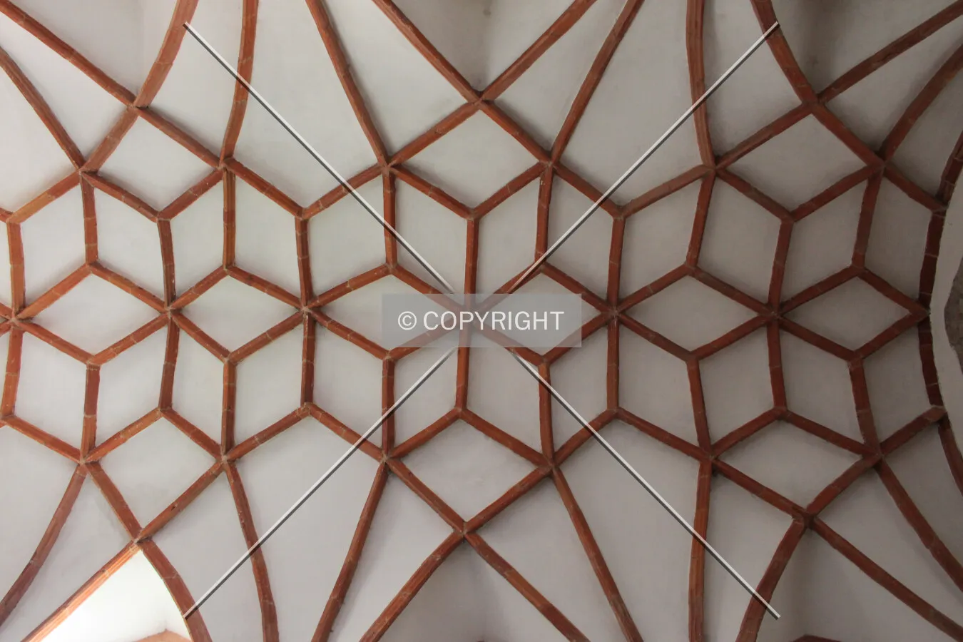 Vaulting on the ceiling