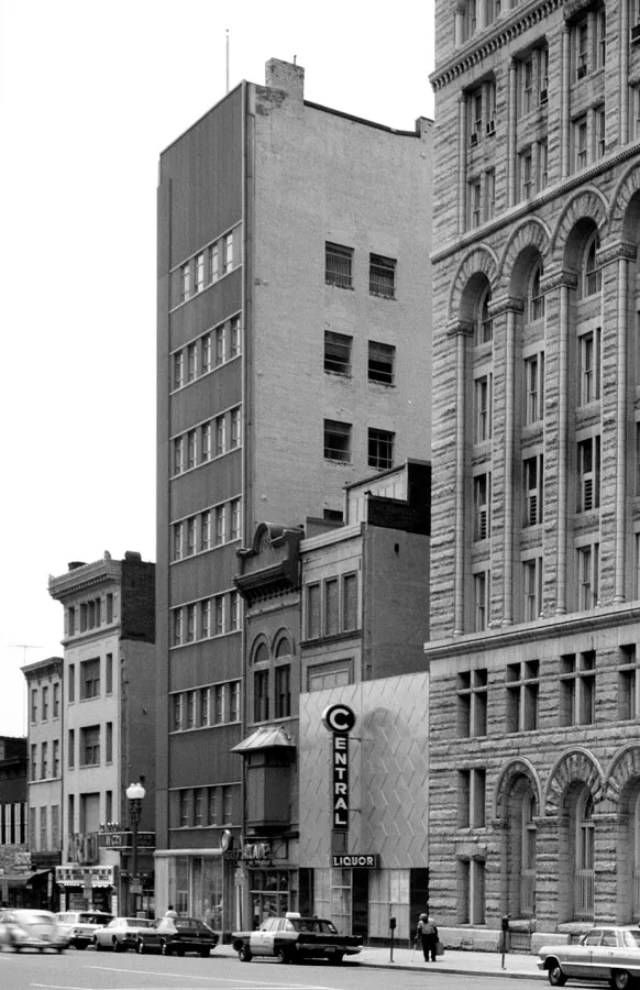 View from the northeast