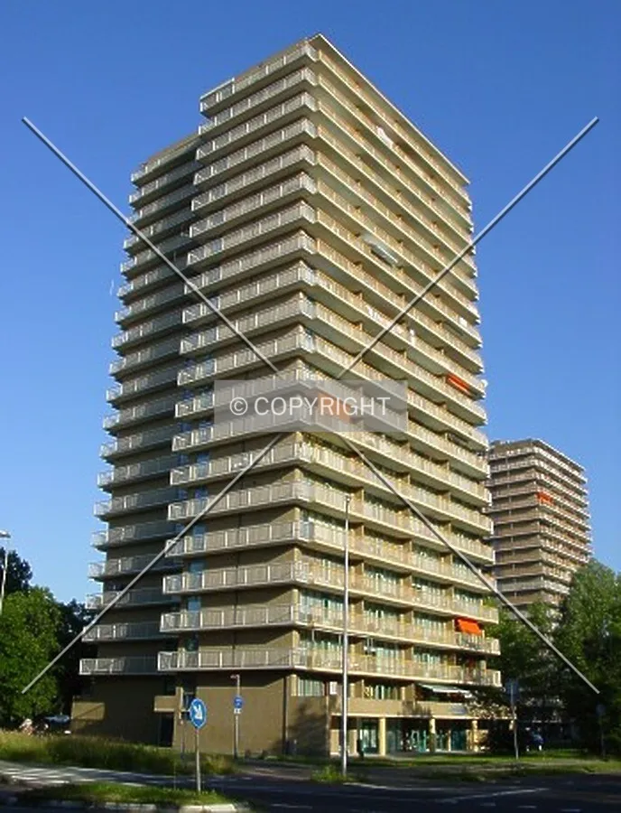 View from Du Meelaan