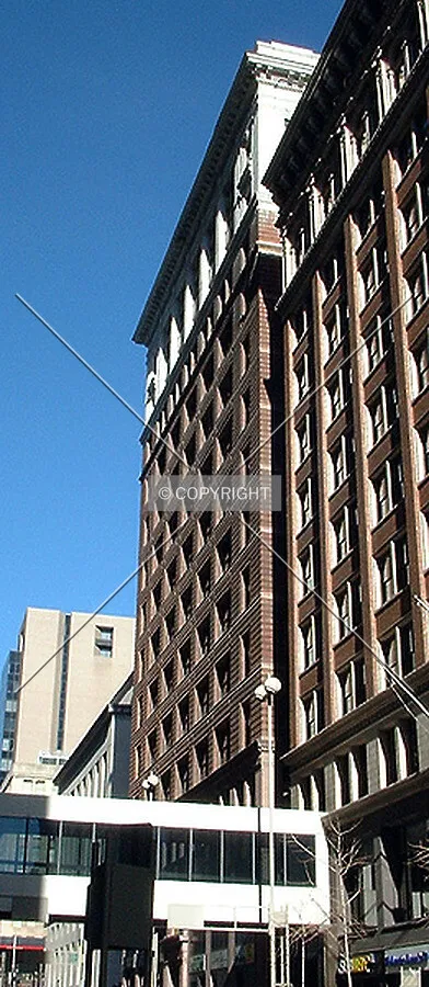View to the North along Walnut Street