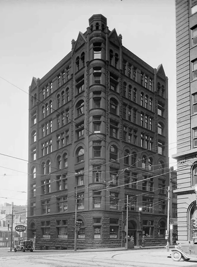 View from the northeast