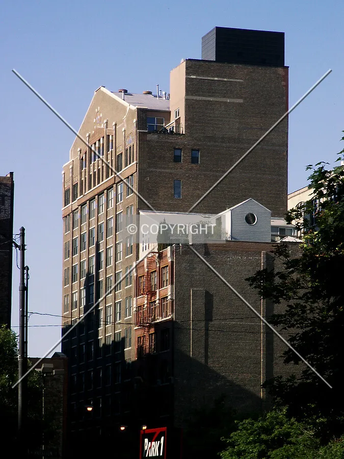 Looking south from Harrison and Plymouth Streets