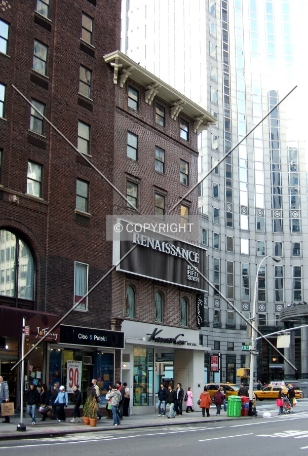 View from the southeast on Lexington Avenue