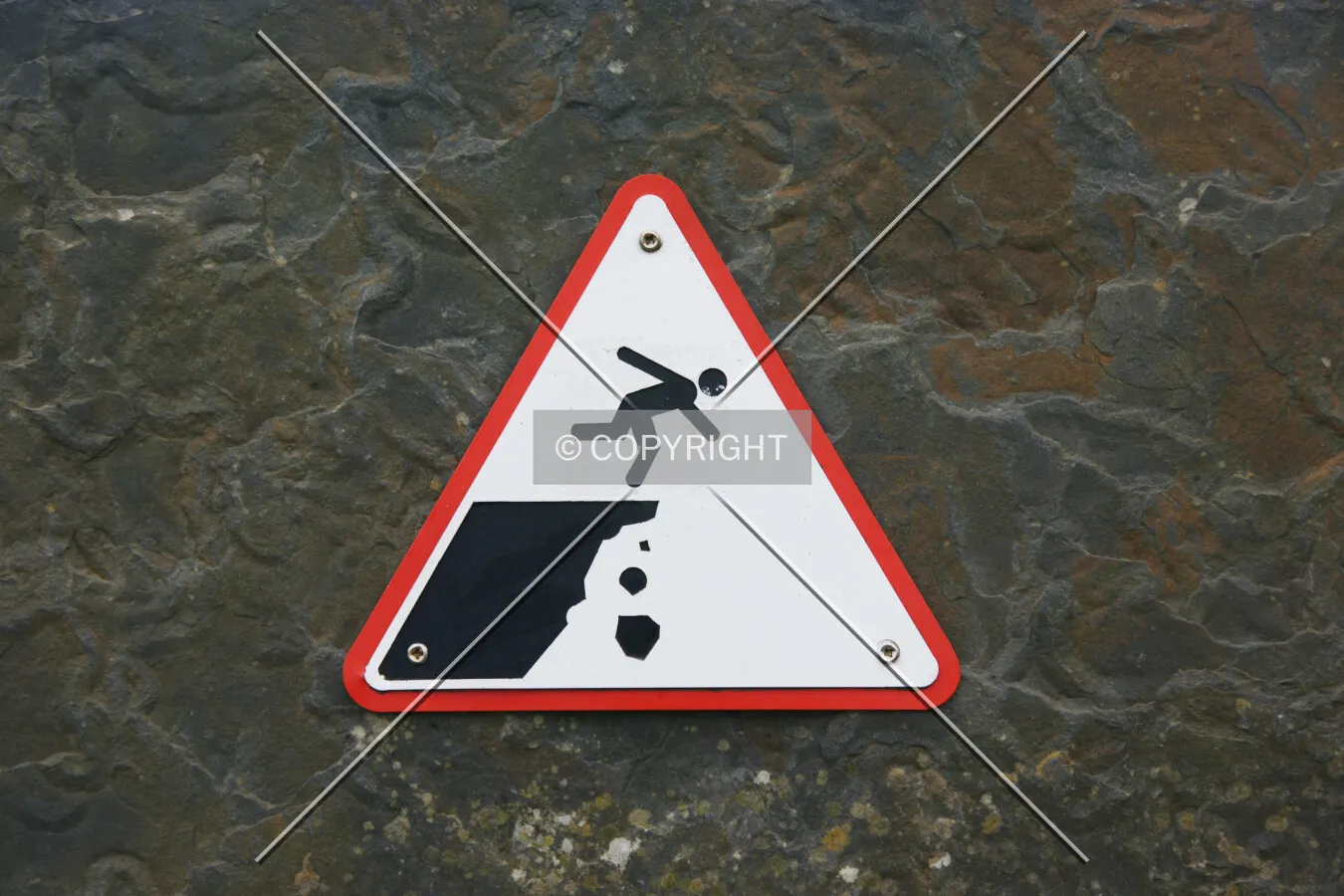 Do not fall from the cliffs