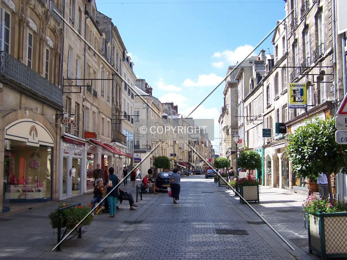 Les rues commerçantes