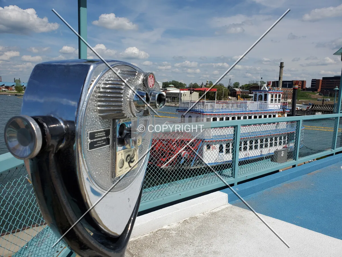 Second floor view towards the Victorian Princess; May 24, 2020