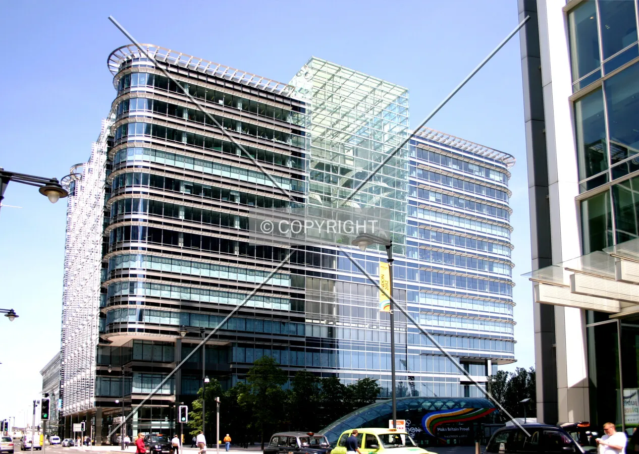 South façade from Upper Bank Street