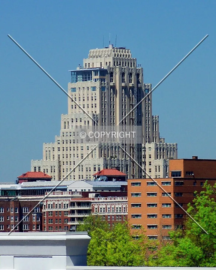 Distant view from the southeast; April 2, 2007