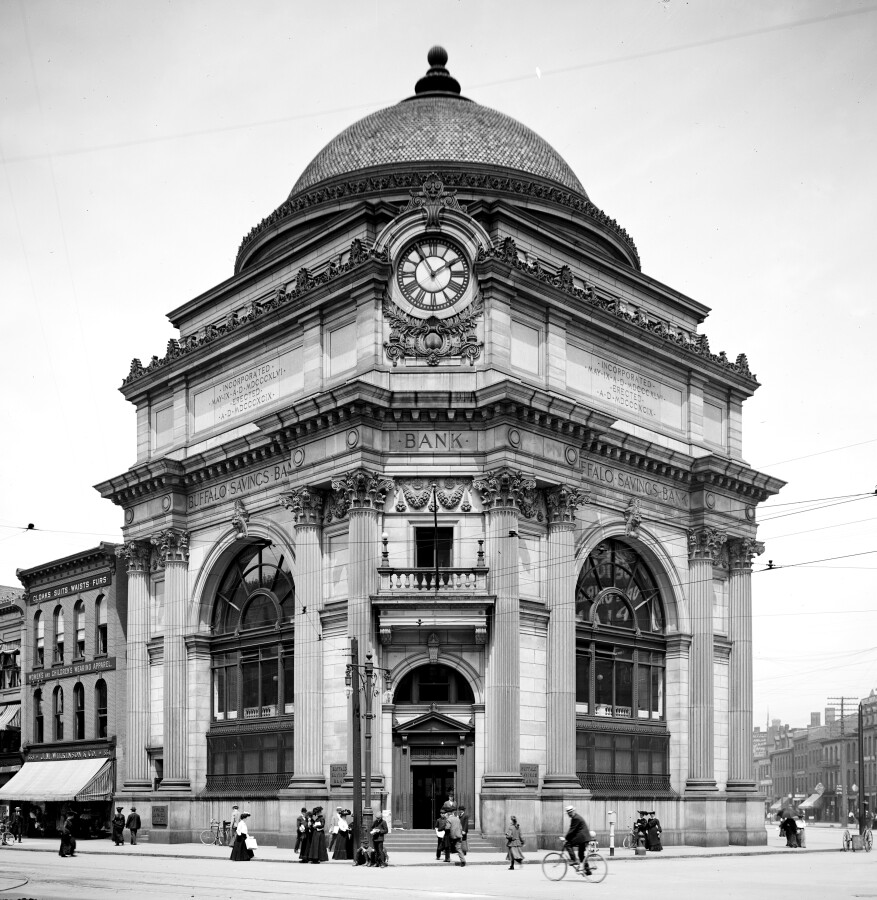 Vintage view from the southwest