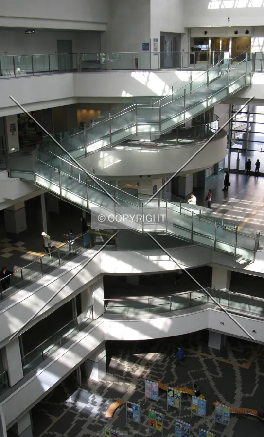 The main lobby