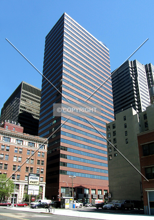 View from the south toward Front Street