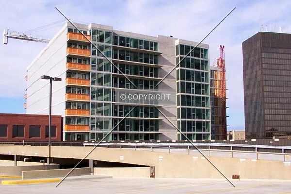 View from the Rotary Center garage