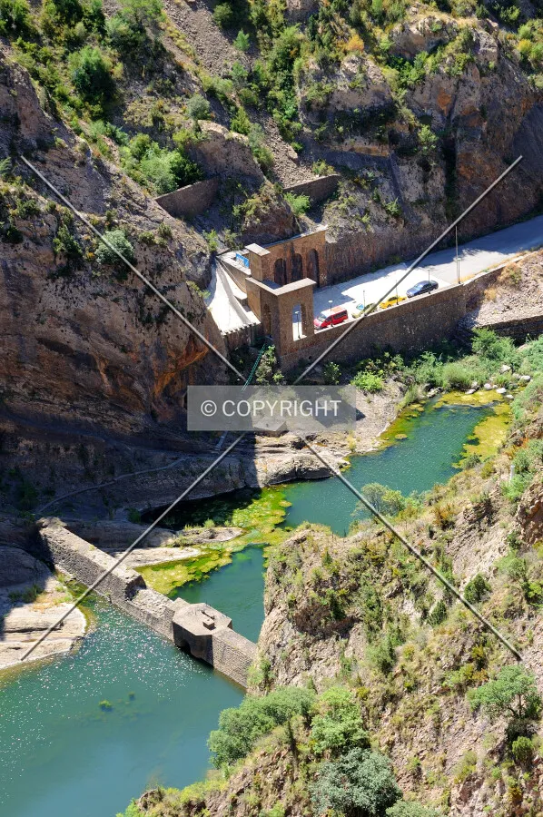 River after Escaldes Dam
