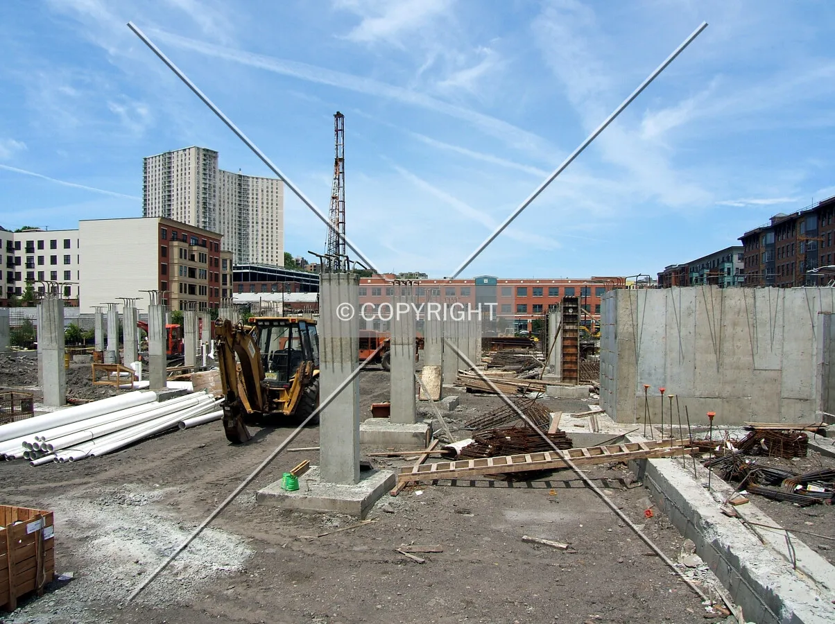 View from the southwest on 8th Street
