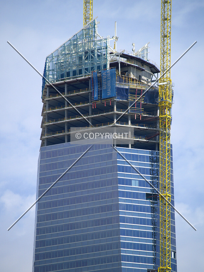Top floors as seen from the south