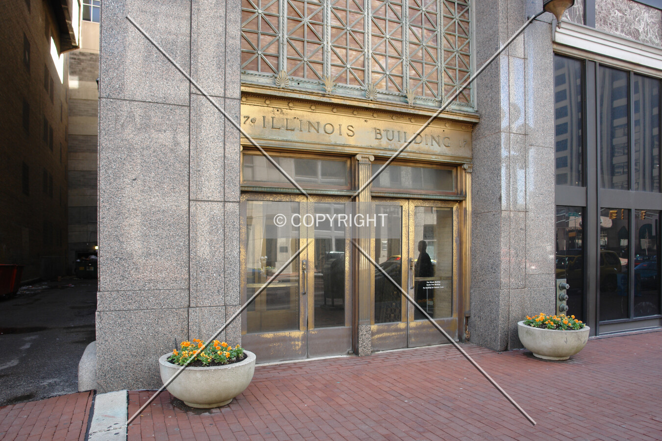 Illinois Building entrance
