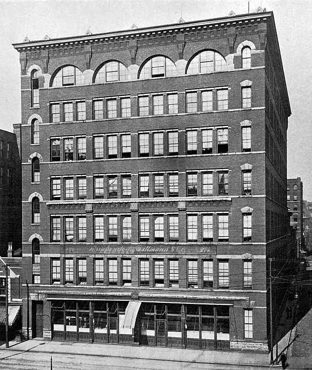 Vintage view from the southwest