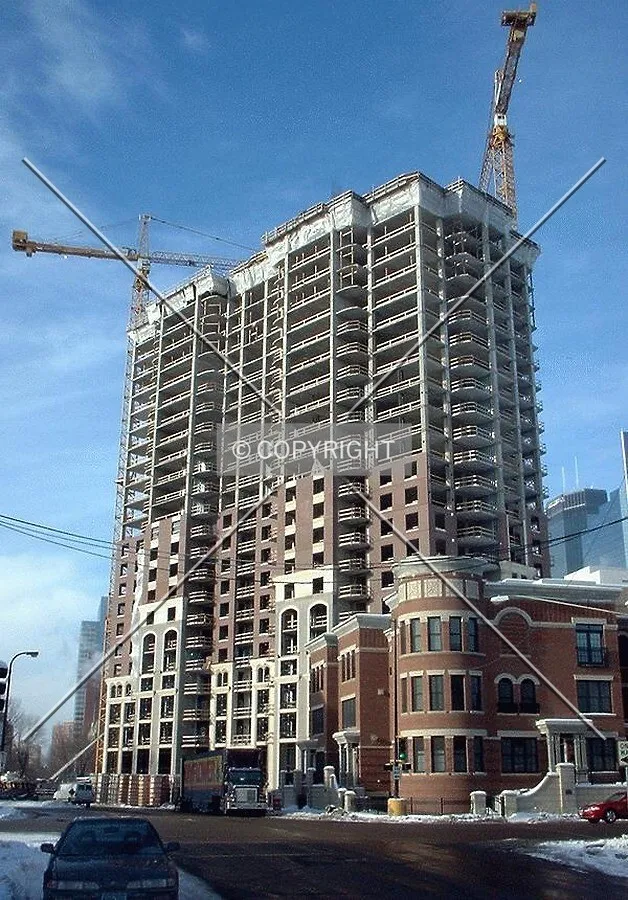 View to the west along Grant Street