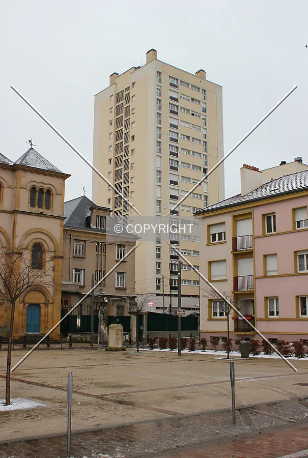 North corner view from Quai du Rimport.