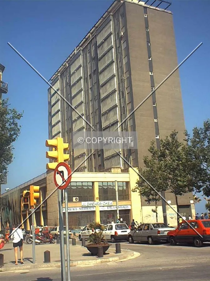 Back facade of the building