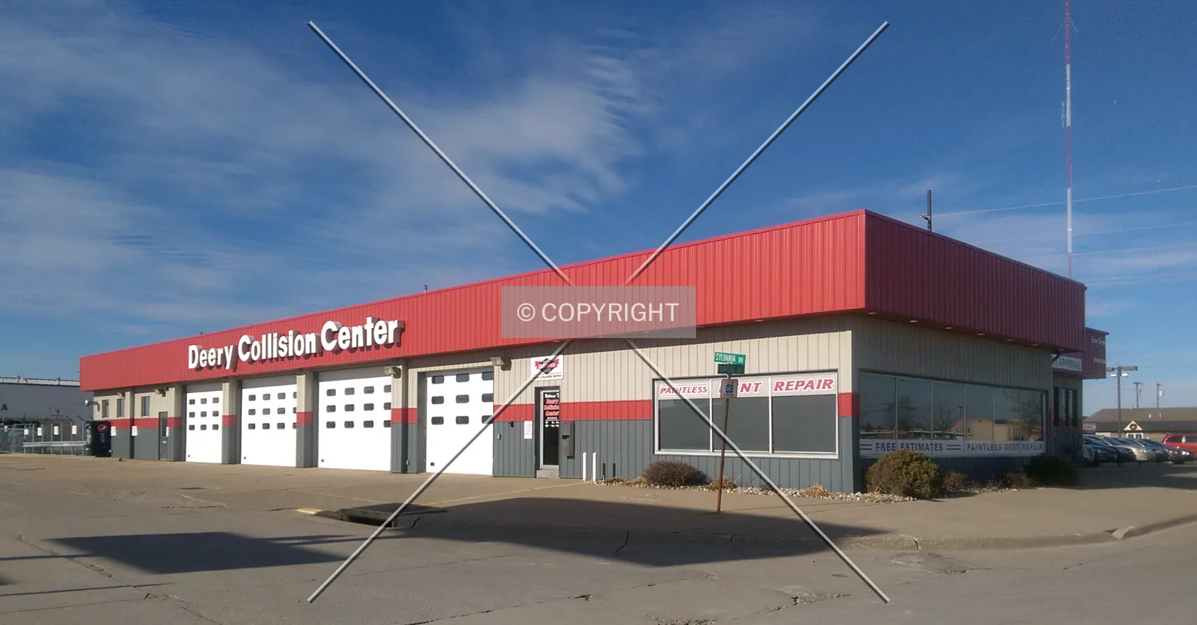View from the southeast; December 25, 2014