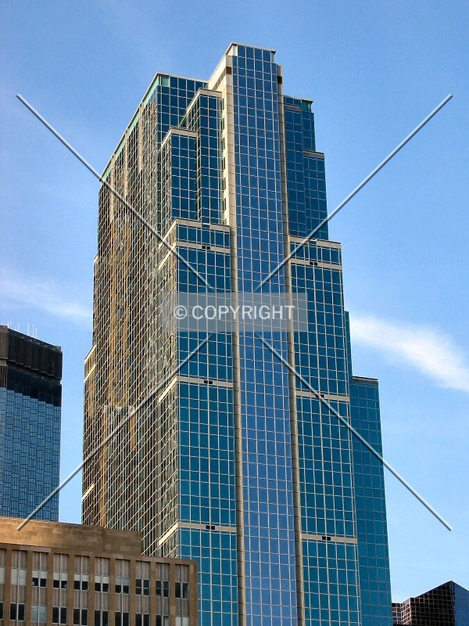 Top floors from the northeast on Marquette Avenue