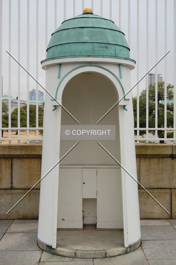 Sentry box near the north gate