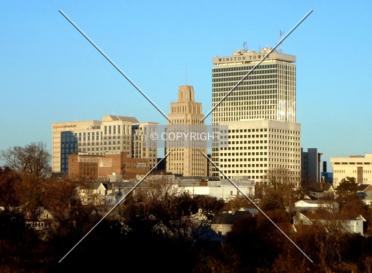 Courthouse Square area from the southwest