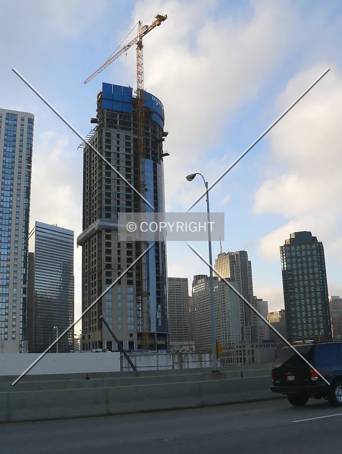 View to the northwest from Lake Shore Drive