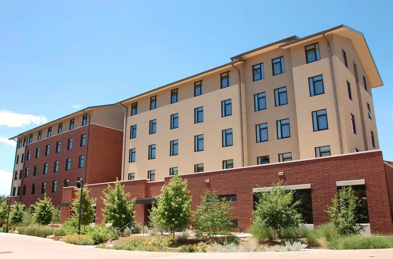 View from the northeast