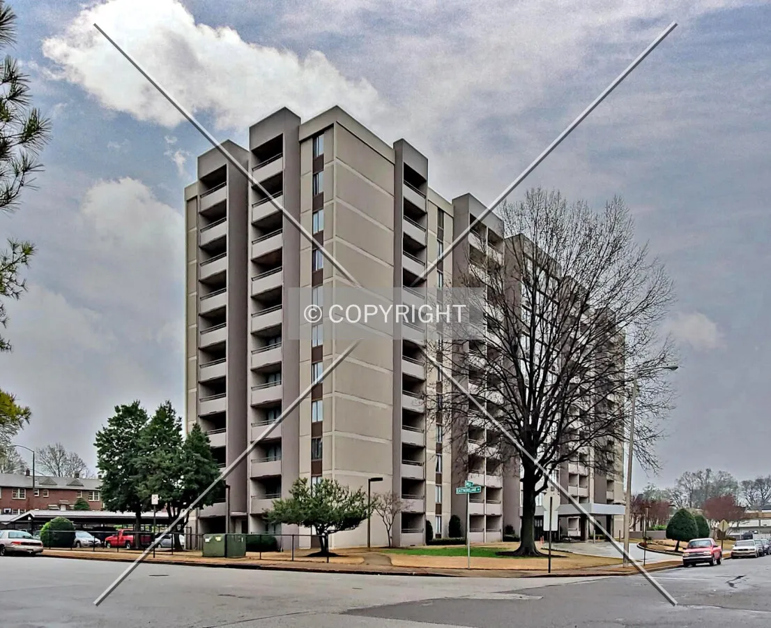 Northwest view; March 18, 2020