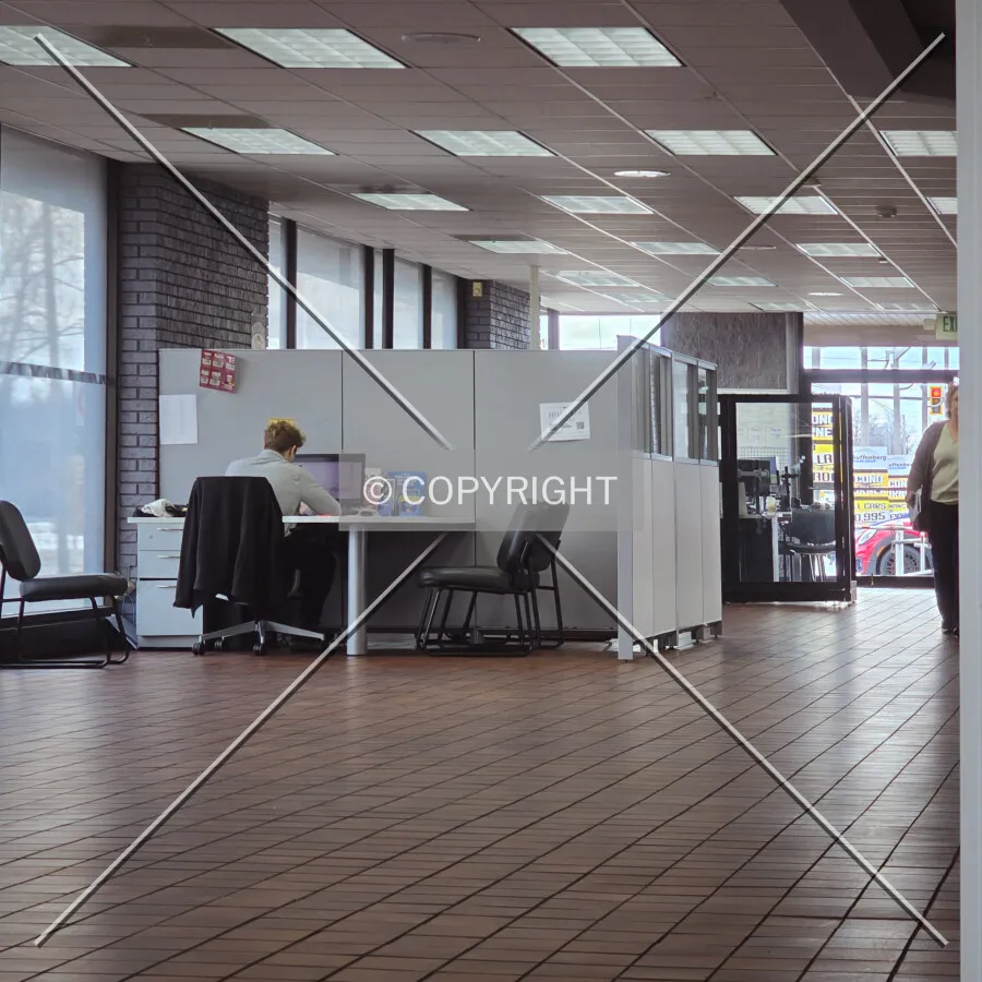 Showroom floor; January 17, 2025
