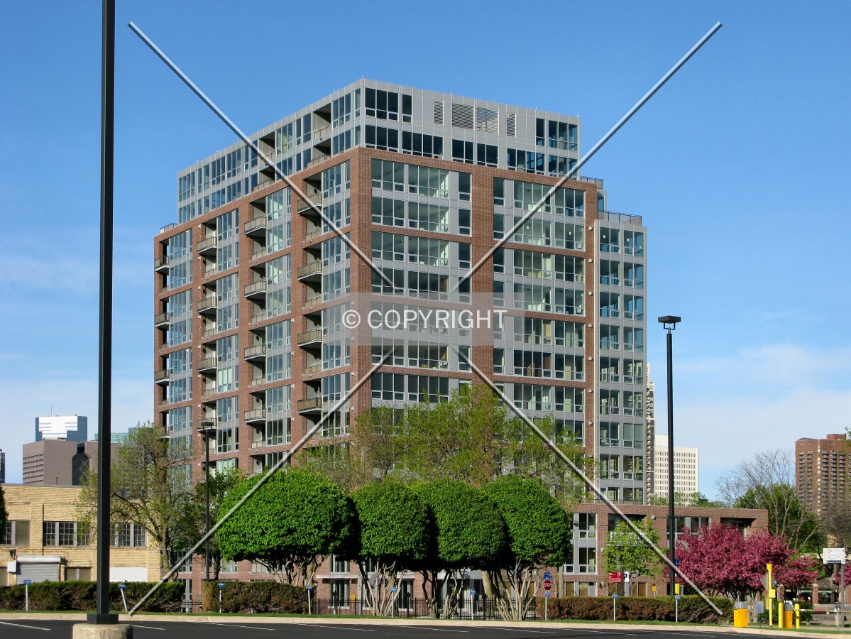 View to the southwest from University Avenue SE