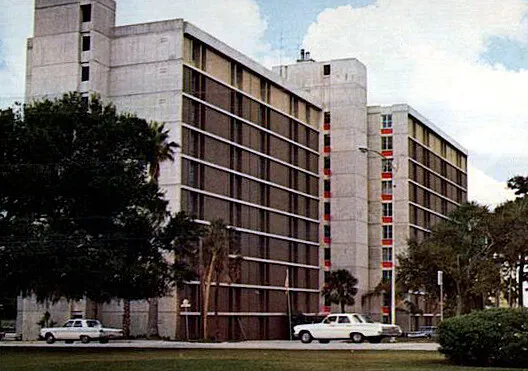 Vintage view from the southwest