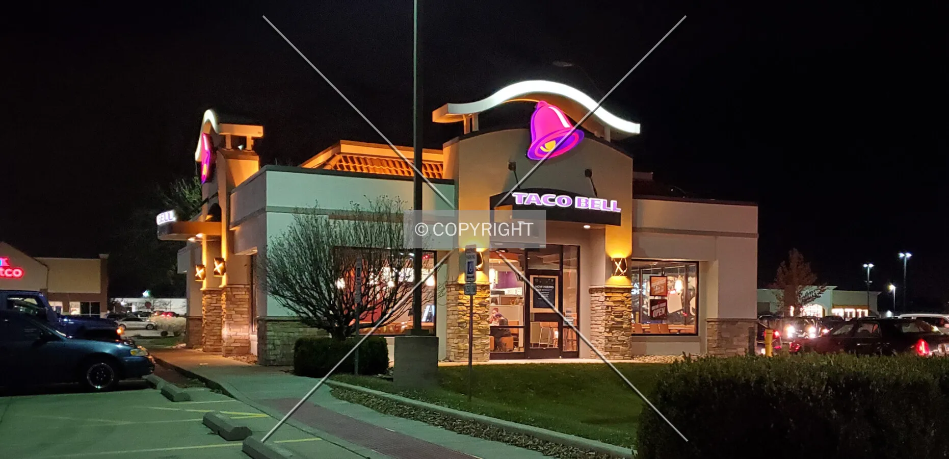 Night view; November 22, 2019