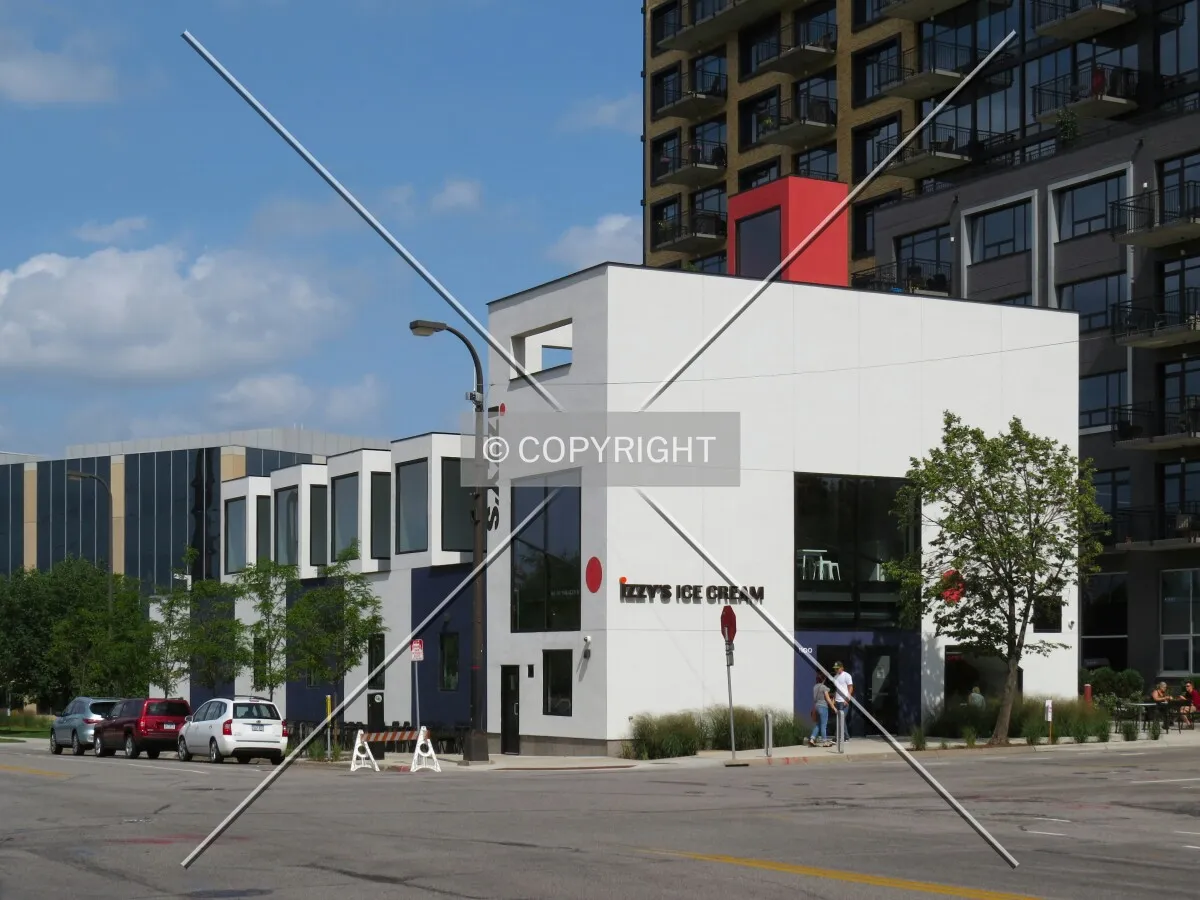 View to the northeast along 11th Avenue South