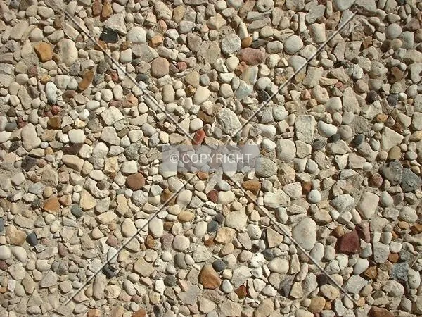 Detail of aggregate facade