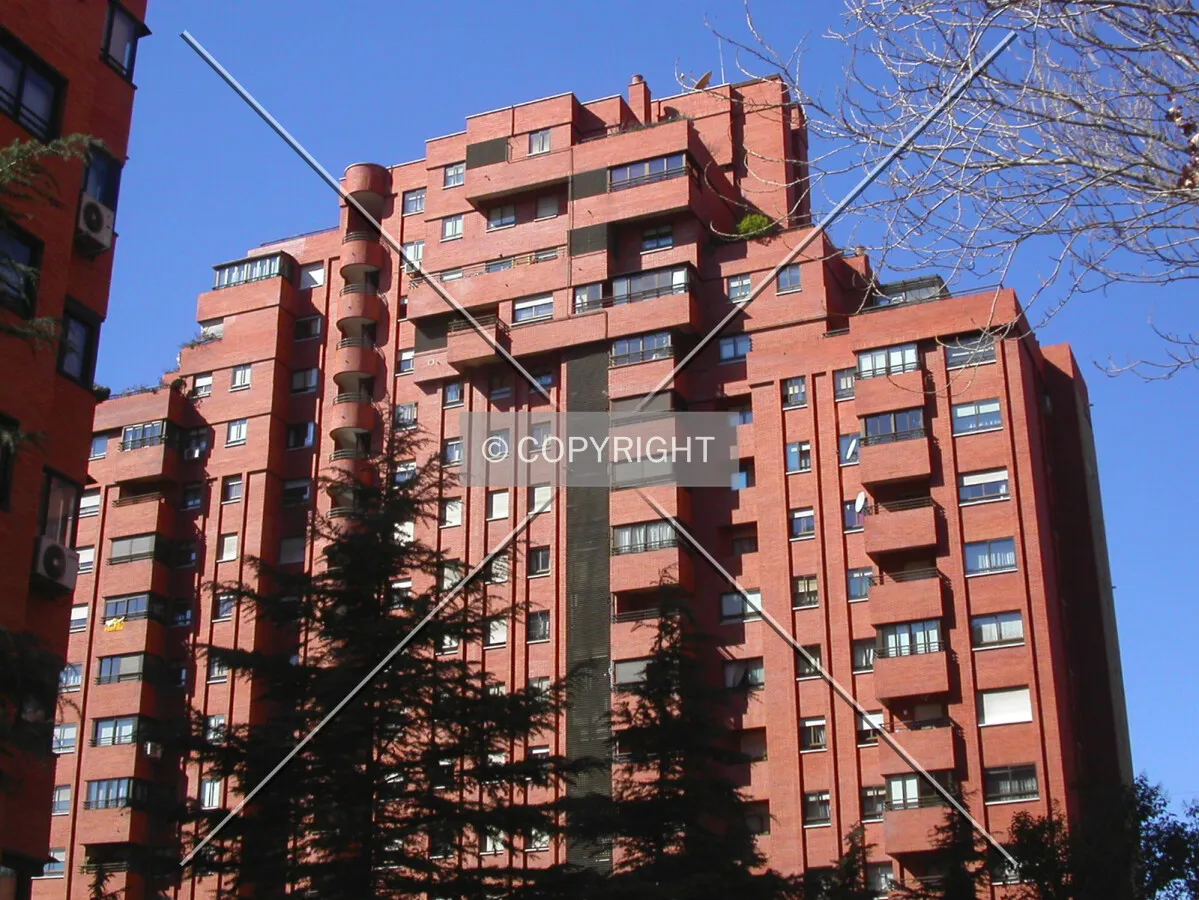 Eastern facade of the building